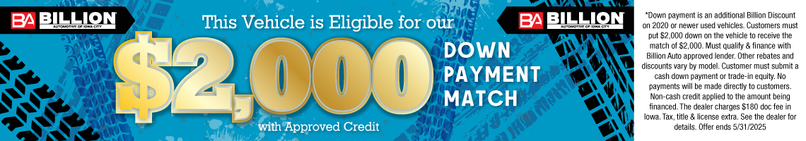 Down Payment Match 2025 - IC