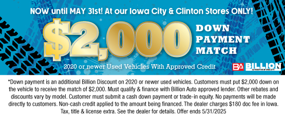 Down Payment Match 2025 - IC
