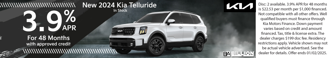 24NOV_BILKIA_NEW 2024 KIA TELLURIDE