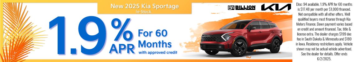 25MAY_BILKIA_NEW 2025 KIA SPORTAGE