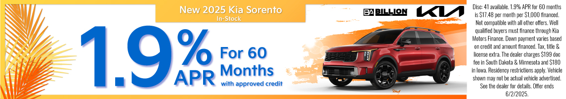 25MAY_BILKIA_NEW 2025 KIA SORENTO