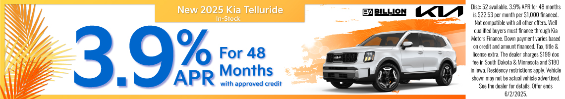 New 2025 Kia Telluride 