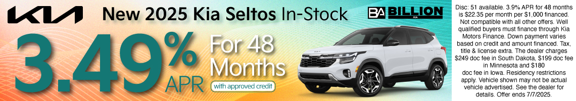 New 2025 Kia Seltos S
