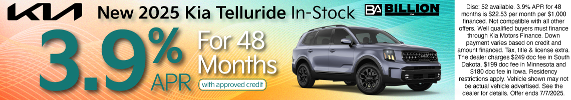 New 2025 Kia Telluride 