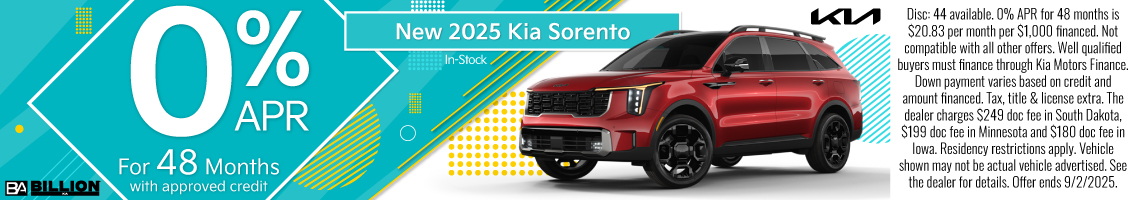 25AUG_BILKIA_NEW 2025 KIA SORENTO
