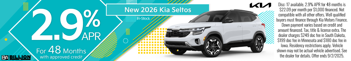 New 2026 Kia Seltos LX