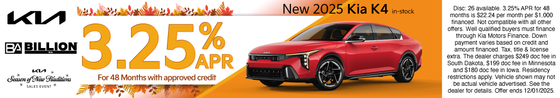 25NOV_BILKIA_NEW 2025 KIA K4