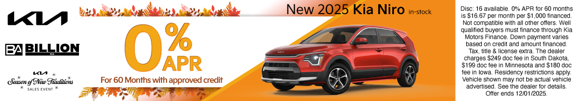 25NOV_BILKIA_NEW 2025 KIA NIRO