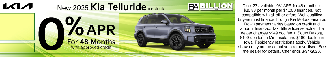 26MAR_BILKIA_NEW 2025 KIA TELLURIDE