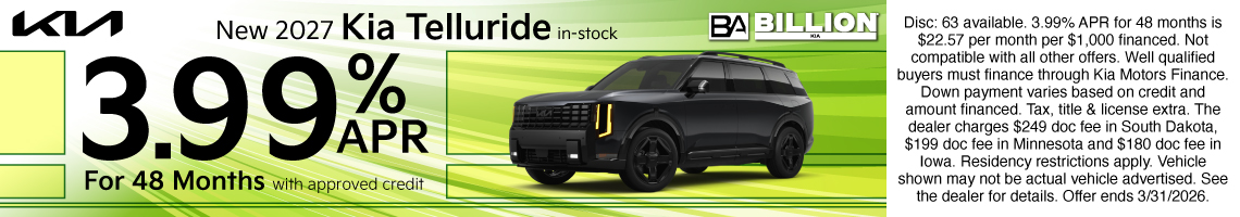 26MAR_BILKIA_NEW 2027 KIA TELLURIDE