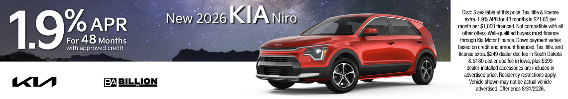 26AUG_BILKIA_NEW 2026 KIA NIRO