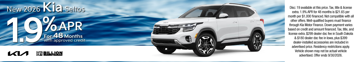 New 2026 Kia Seltos 