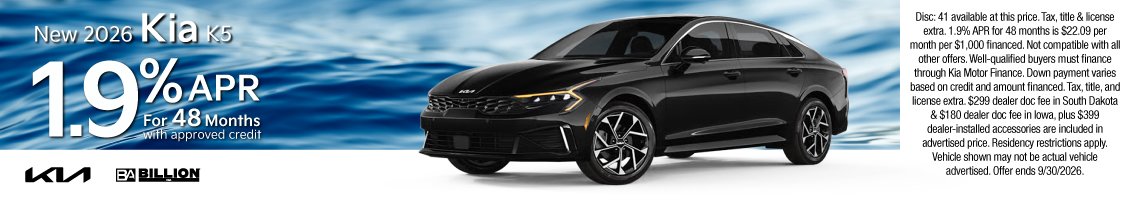 New 2026 Kia K5 GT-Line 