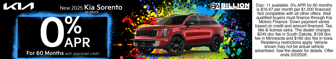 26FEB_BILKIA_NEW 2025 KIA SORENTO