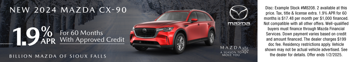 New 2024 Mazda CX-90 3.3 Turbo Preferred