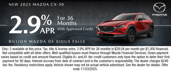 25OCT_BILM_NEW 2025 MAZDA CX-30