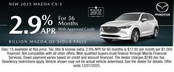 25NOV_BILM_NEW 2025 MAZDA CX-5