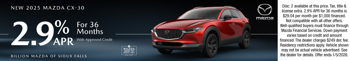 25DEC_BILM_NEW 2025 MAZDA CX-30