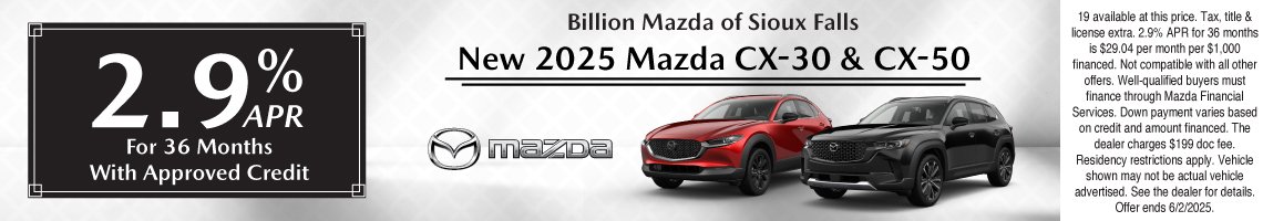 25MAY_BILM_NEW 2025 MAZDA CX-30/CX-50