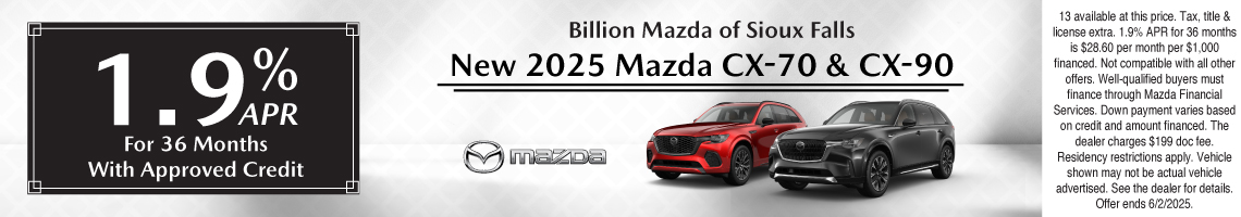 New 2025 Mazda CX-90 S Premium Package