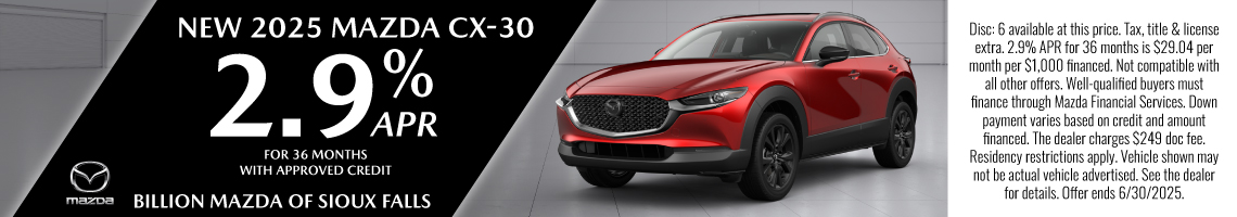 25JUN_BILM_NEW 2025 MAZDA CX-30