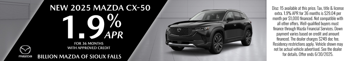 New 2025 Mazda CX-50 Hybrid Premium Package