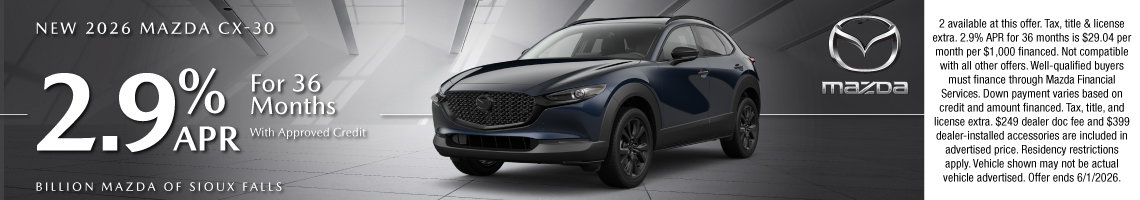 26MAY_BILM_NEW 2026 MAZDA CX-30
