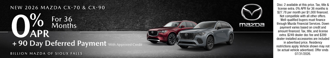 26JUL_BILM_NEW 2026 MAZDA CX-70 & CX-90