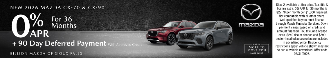 26JUL_BILM_NEW 2026 MAZDA CX-70 & CX-90