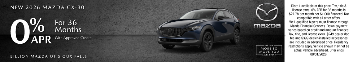 26AUG_BILM_NEW 2026 MAZDA CX-30
