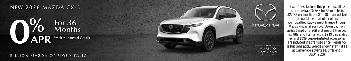 26AUG_BILM_NEW 2026 MAZDA CX-5