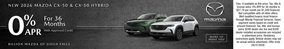 26AUG_BILM_NEW 2026 MAZDA CX-50 & CX-50 HYBRID