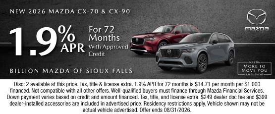 26AUG_BILM_NEW 2026 MAZDA CX-70 & CX-90