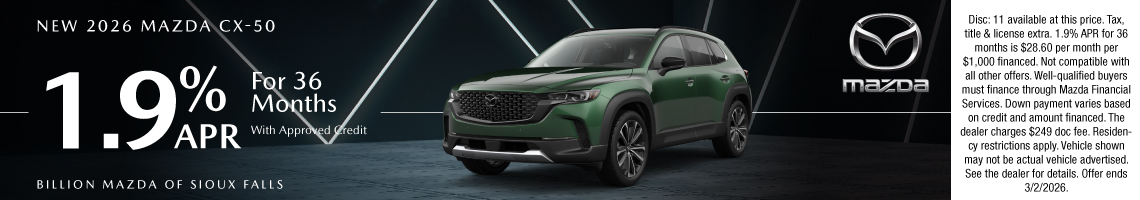 New 2026 Mazda CX-50 Hybrid Premium