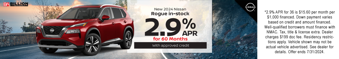 New 2024 Nissan Rogue Platinum