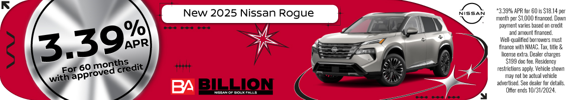 New 2025 Nissan Rogue Rock Creek