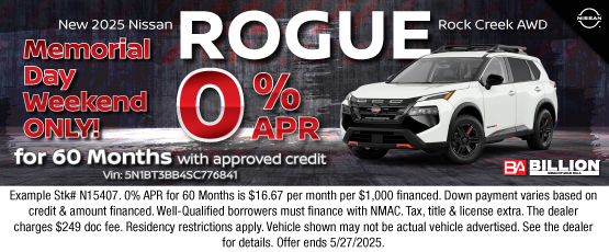 25MAY_BILN_NEW 2025 NISSAN ROGUE ROCK CREEK
