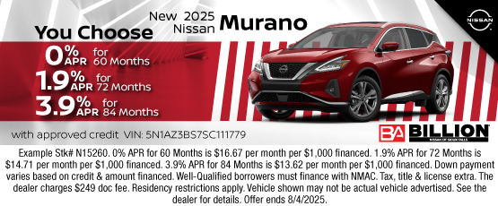 25JUL_BILN_NEW 2025 NISSAN MURANO