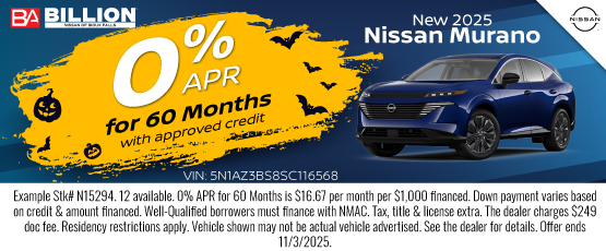 25OCT_BILN_NEW 2025 NISSAN MURANO