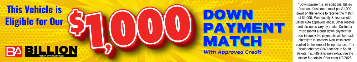 BILN_Down Payment Match SF Nissan