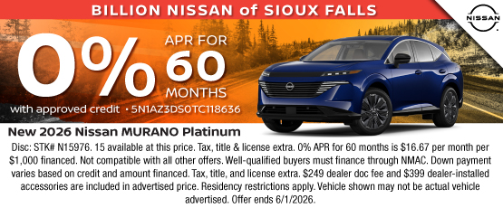 26MAY_BILN_NEW 2026 NISSAN MURANO PLATINUM