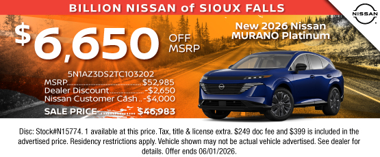 26MAY_BILN_NEW 2026 NISSAN MURANO PLATINUM_MSRP