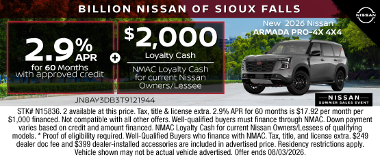 26JUL_BILN_NEW 2026 NISSAN ARMADA PRO-4X