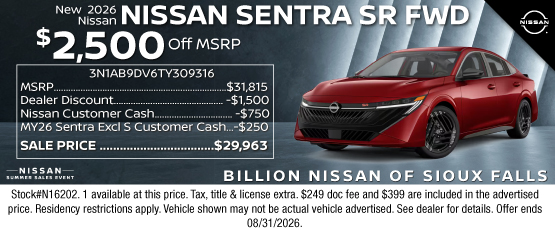 26AUG_BILN_NEW 2026 NISSAN SENTRA SR