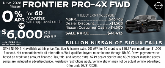 26AUG_BILN_NEW 2026 NISSAN FRONTIER PRO-4X