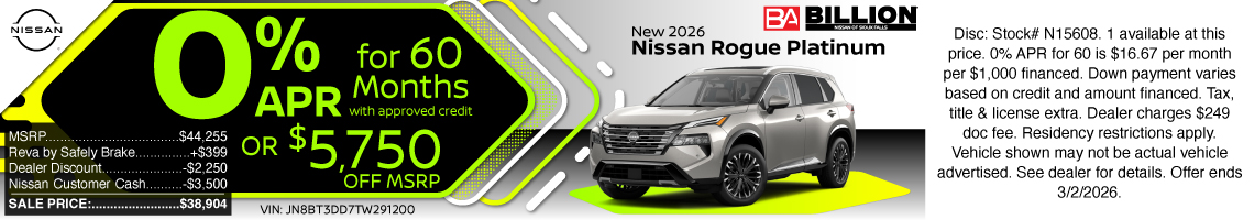 26FEB_BILN_NEW 2026 NISSAN ROGUE PALTINUM