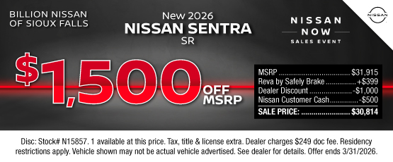 26MAR_BILN_NEW 2026 NISSAN SENTRA SR