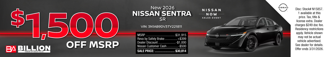 26MAR_BILN_NEW 2026 NISSAN SENTRA SR