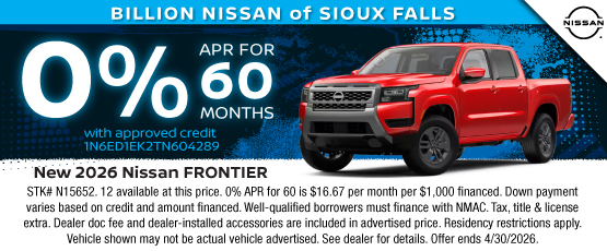 26APR_BILN_NEW 2026 NISSAN FRONTIER