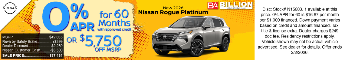 26JAN_BILN_NEW 2026 NISSAN ROGUE PLATINUM